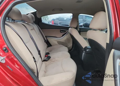 2014 Hyundai Elantra Se из США, поврежденный, VIN 5NPDH4AE5EH457148